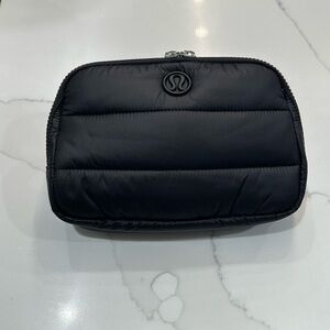 lululemon athletica 2L Black Quilted Women's Bag